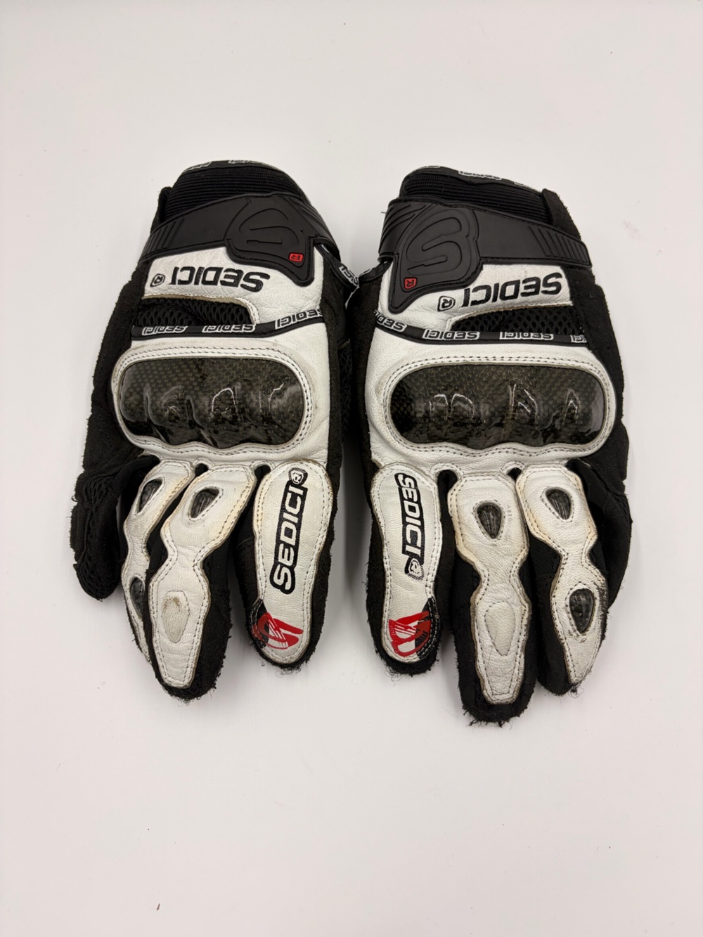 SEDICI Leather Motorcycle Gloves Armor Men's Black XL